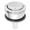 Wirquin Jollyflush Dual Flush Chrome Push Button, Toilet Flushing Button,