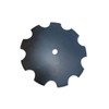 22" Notched Disc Harrow Blade 1-1/2" Round 6 Gauge 5 MM Thick Farmer Bob's Parts N226112R