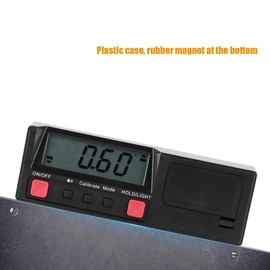 Digital Protractor Magnetic Electronic Accurate Protractor with Level Inclinometer with Small Size, Wide Application and Good Performance for Angle