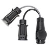 Draper 99661 13-Pin Euro to 7-Pin N-Type Converter, Black