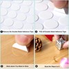 JANYUN Double Sided Sticky Dots Stickers Removable Round Putty Clear