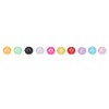 GOTOTOP Dreadlocks Hair Beads, 360 Piezas, Plástico, Resina, Colorful, DIY