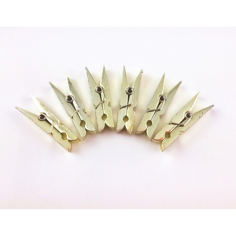 Yueton 50 piezas pinza Mini pinzas de plástico, Clips de