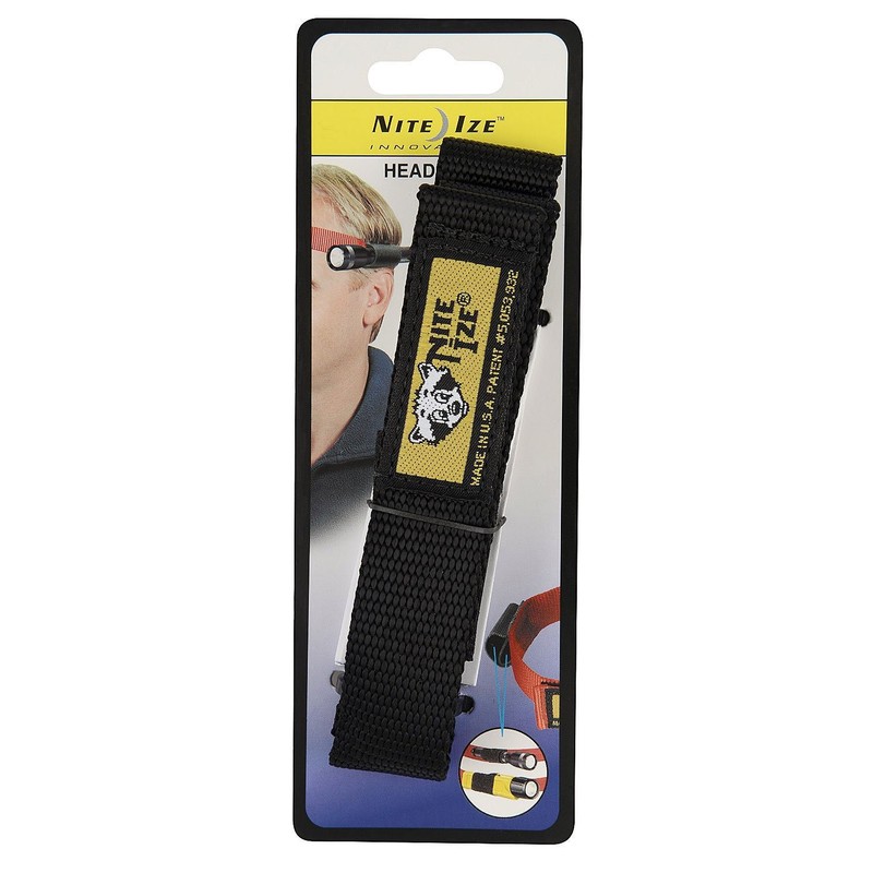 Nite Ize Headband Flashlight Holder, Fits Most Small Flashlights For
