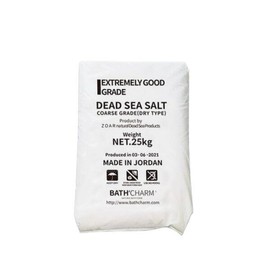 Bascham 바스참 요르단 사해소금 대용량 입욕제 25kg(굵은입자) Dead Sea Salt Bath Salt Large Capacity Bath Salt 25kg (Coarse Grain)