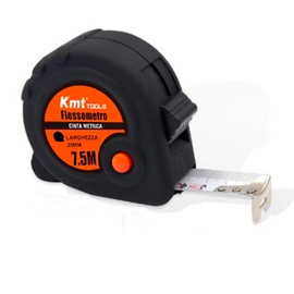 CABLEPELADO Tape Measure Tape Measure Meter Flexometer Retractable Tape Measure Pocket Tape Measure Retractable Belt Clip Wrist Strap 25mm Wide x 7.5m Long