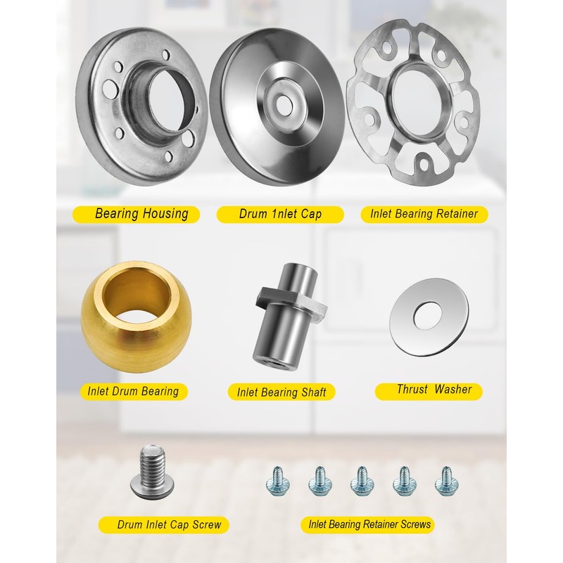 479332 Dryer Drum Bearing Kit Fit for Fisher & Paykel