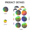 DKTIE Modern Dots Anti-Collision Decal - UV-Reflective Window Decal to