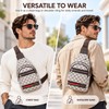 Crossbody Sling Bag for Daily Carry – Oxford Shoulder Chest