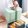 ABOOFAN 4Pcs Lunch Box Bands Straps Lunch Container Elastic Band