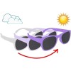 Roshambo Baby Polarized Junior Shades Wonka Color Changing Sunglasses Purple
