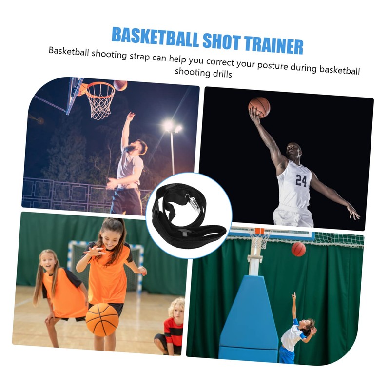 BIUDECO Basketball Shooting Off Hand Trainer Style Basketball Aid Training