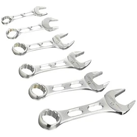 ASH LCWUS60 Light Tool Combination Spanach Conset, Set of 6