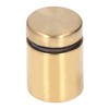 12Pcs Advertising Nail Stainless Steel Electroplated Brushed Gold Sign Holder