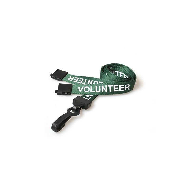 Customcard ltd. Volunteer Printed Lanyards (Staff, Visitor or Polka Dots)