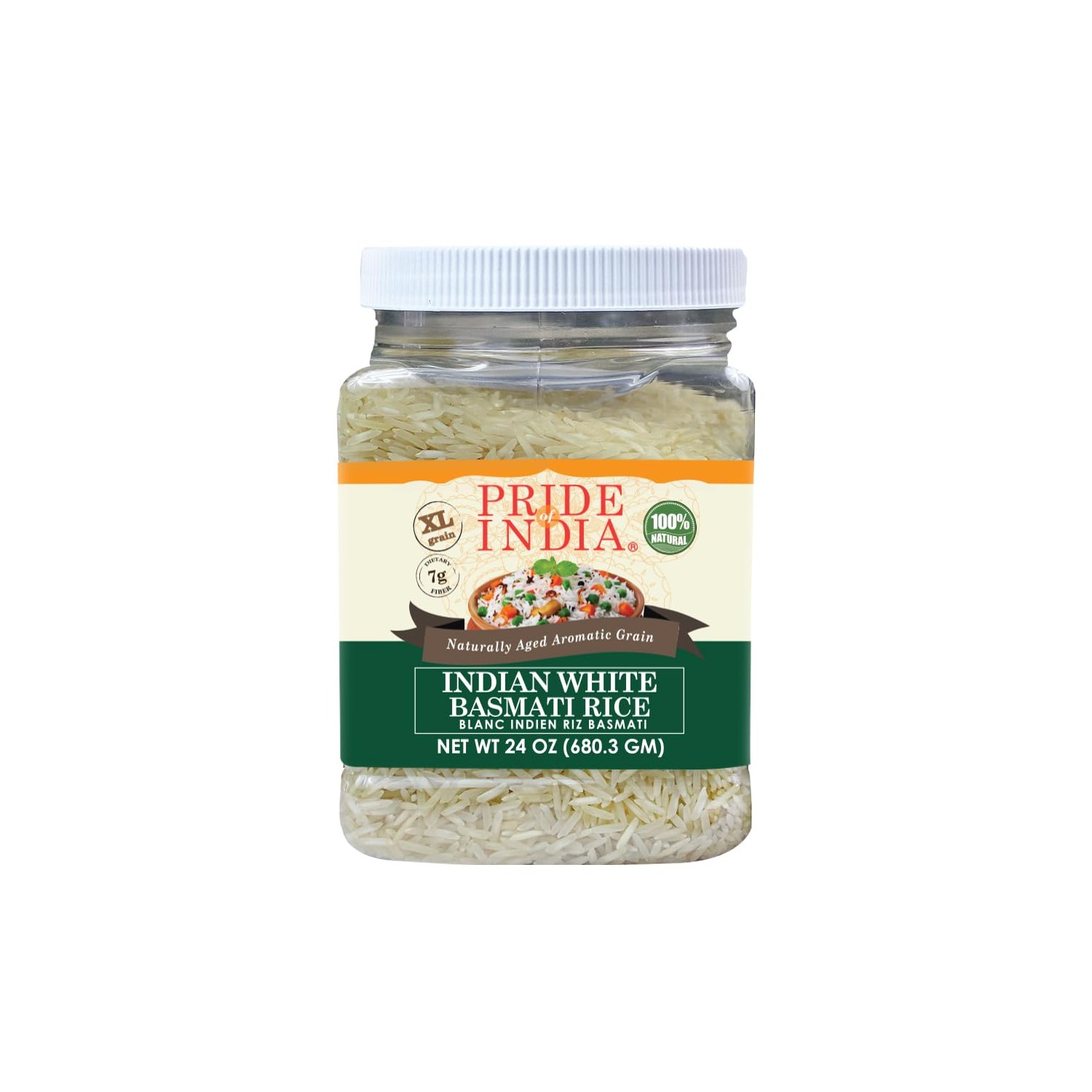 Pride Of India - Extra Long Indian Basmati Rice - Naturally Aged ...