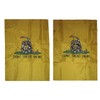 JumpingLight 28x40 Embroidered Gadsden Dont Tread On Me Nylon Double