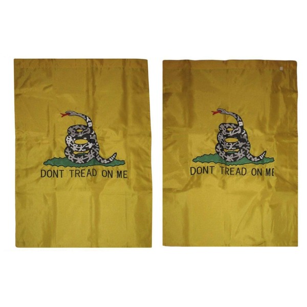JumpingLight 28x40 Embroidered Gadsden Dont Tread On Me Nylon Double