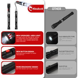Gifts for Men, Extendable Telescoping Magnetic Pickup Tools, Anniversary Birthday Gifts for Men Dad Husband Him Grandpa, Unique Gifts for Dad Who Have Everything, Cool Gadgets Tools