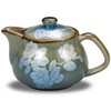 Stylish Kutani Ware Teapot Pot, Ginsayama Tea Flower Pot, Ceramic,