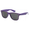 Sunglasses Classic 80's Vintage Style Design (Purple)