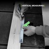 TRACER Combination Square 300mm (12 Inch). 45/90 degree Measuring Tool