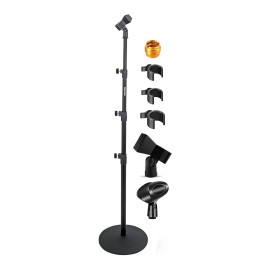 5Core MS RBL 3T Soporte De Micrófono Floor-Adjustable Universal Heavy Duty Round Base Microphone Stand for Musical InstrumentsSKU: MS RBL 3T