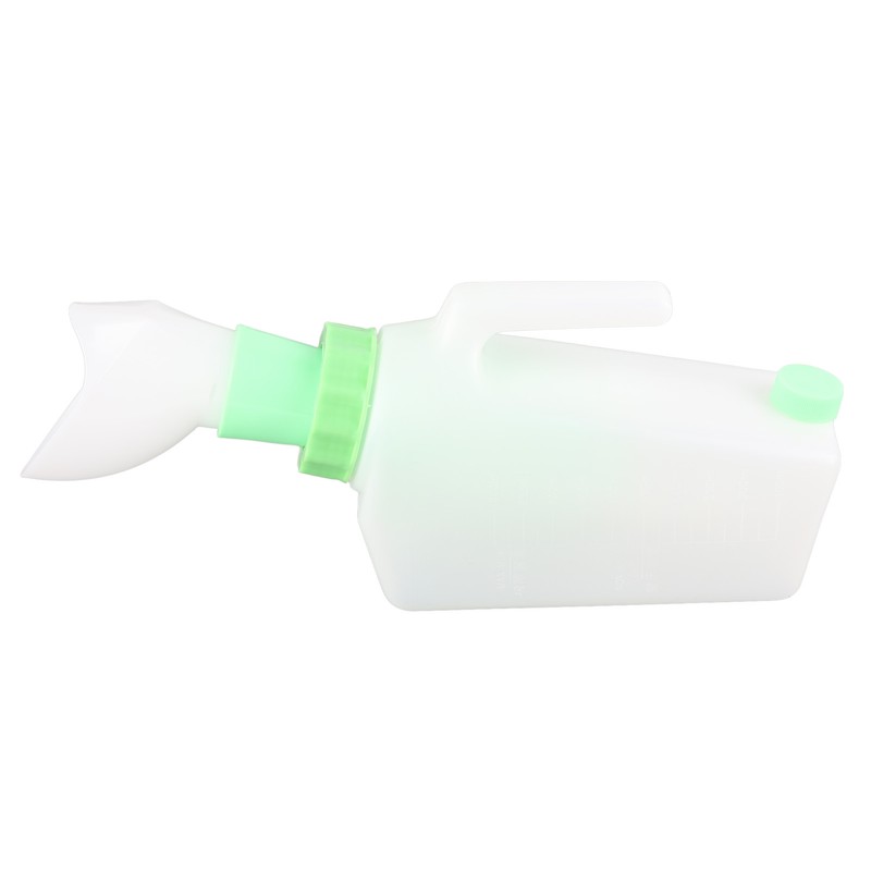 Women Urine Bottle with Lid Large Prevent Leakage Capacity Portable