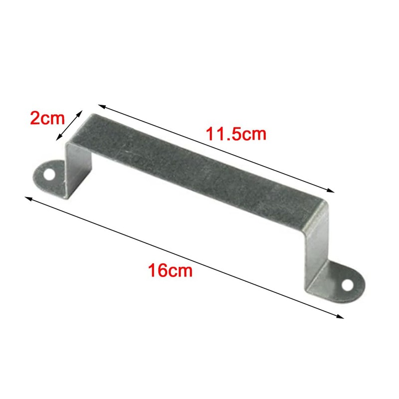 10 Pack Ultimate 4Inch Fence Post Security Brackets (for 100mm/4