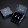 Soccer Earrings Women 925 Sterling Silver Soccer Stud Earrings Ball
