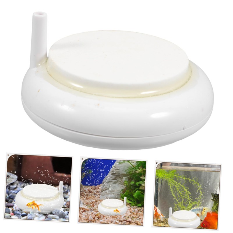 BUGUUYO Aquarium Bubble Disc for Fish Tanks Silent Easy Installation