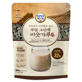 배대감 임금님표 이천쌀로 만든 국산 고단백 미숫가루, 500g, 1개 Baedagam King’s Choice Premium Korean High-Protein Misutgaru Rice Powder, 500g, 1 unit, 500g × 6개