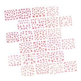 Minkissy 24pcs Unique Nail Art Stickers Chic Manicure Decals for Elegant Nail Designs Versatile for and Projects