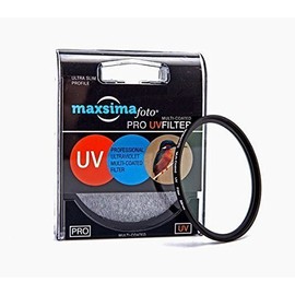 Maxsimafoto® - 58mm Multi-Coated UV Filter Protector for Canon 100D 550D 600D 650D 700D 1100D 1200D 1300D 2000D 4000D with 18-55mm Kit Lens also for 18-55mm STM lens.