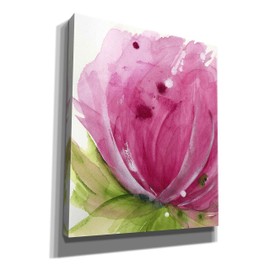 Epic Graffiti 'Pink' by Dawn Derman, Giclee Canvas Wall Art, 20"x24"