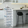 Vrisa Water Bottle Organizer 7 Tier Free Standing Water Bottle