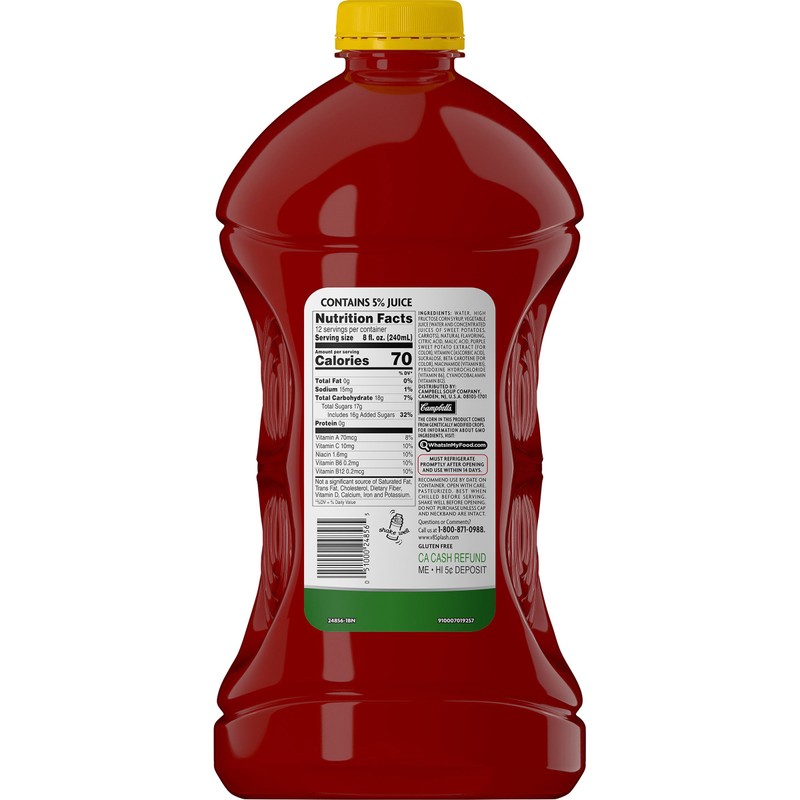 V8 Splash Berry Blend, 96 oz. Bottle