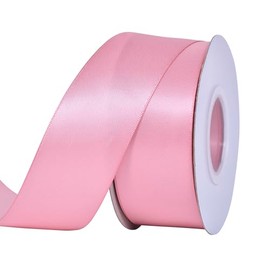 Ribest Rose Gold Double Faced Satin Ribbon, 1 1/2 Inch 25 Yard Ribbon for Crafts Gift Wrapping Bows Wedding Party Decoration Bouquet