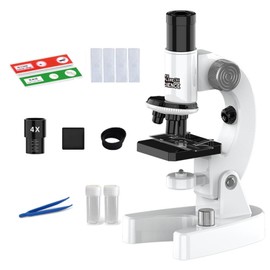 Mikroskop für Kinder, 200x-4800x Lupe Kinder, Tragbares Mikroskop Set