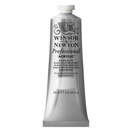 Winsor & Newton 60 ml Professional Acrylic Colour - Mixing White