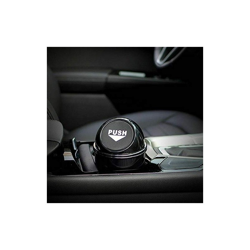 Riloer Car Dustbin Ashtray Home Office Rubbish Bin Holder Bin