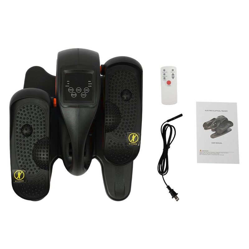 Under Desk Elliptical Machine, Leg Exerciser with 5 Adjustable Speed