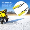 Ice Fishing Spoon Ice Picks Knee Pads Set Winter Outdoor