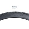 YUNSCM 2-PCS 24" Mountain Bike Tires 24x1.95/53-507 Compatible with Mountain