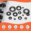 Tanstic 350Pcs Internal Tooth Star Lock Washers Push On Locking