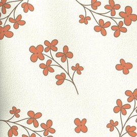 Bonsie Skin to Skin Babywear Footie Bodysuit - Cream Baby Footed One Piece with Flower Pattern - Posy (Off White, 0-3 Months)