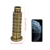 DS.DISTINCTIVE STYLE Metallic Leaning Tower of Pisa Statue 8.6 Inch