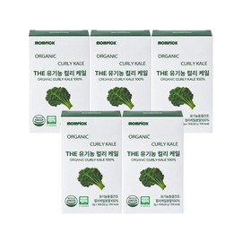Mompick Organic Curly Curly Hair 5 Boxes / 맘픽 유기농 곱슬 컬리케일 5박스