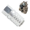 PD242 Series Test Port Steel 1/4in 18NPTF Thread Impact Resistance