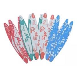 May Pack De 12 Limas Pro Grano 80/100/150 Uñas Acrílicas Y Gel